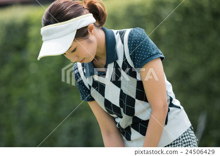 golf, golfing, female 24506429
