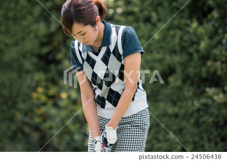 高爾夫 女生 女孩 24506436