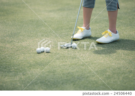 golf, golfing, putter 24506440