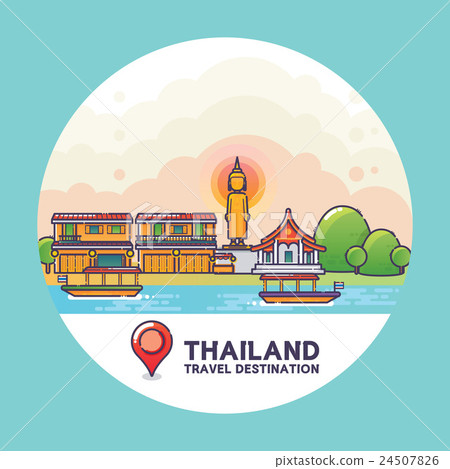 Thailand Travle Desination Concept 24507826