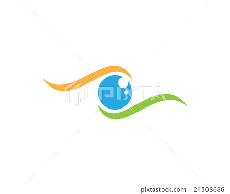 Eye care logo vector 24508686