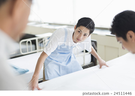 A young caregiver A young caregiver 24511446