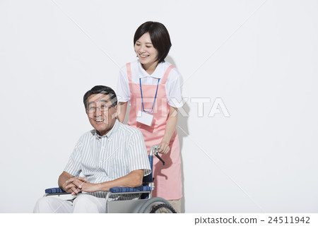 A young caregiver A young caregiver 24511942