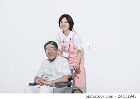 A young caregiver A young caregiver 24511943