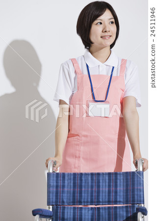 A young caregiver A young caregiver 24511946