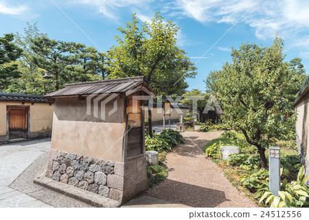 Landscape of the ancient capital Kanazawa Nagamachi samurai ruins trace Landscape of the ancient capital Kanazawa Nagamachi samurai ruins trace 24512556