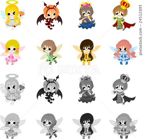 Icons of various fairy tales Icons of various fairy tales 24512895