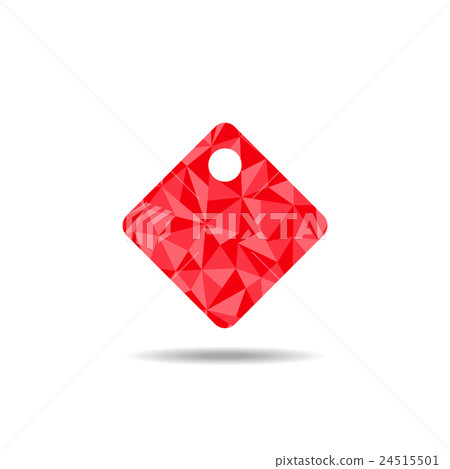 tag polygon icon - Stock Illustration [24515501] - PIXTA