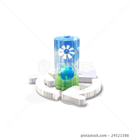 Dry batteries that store wind energy 24521398