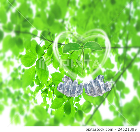 Wakaba在心臟標記 24521399