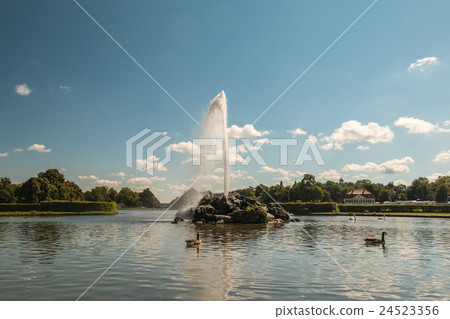 Fountain in Nymphenburg palace Munich Fountain in Nymphenburg palace Munich 24523356