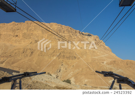 Masada fortress Israel  24523392