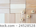 Wood dices on the puzzle wood 24528528