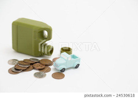 Gasoline fee image White back Gasoline fee image White back 24530618