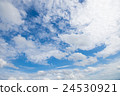 The blue sky with white cloud as background 24530921