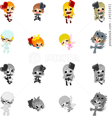 Icons of various fairy tales Icons of various fairy tales 24531451