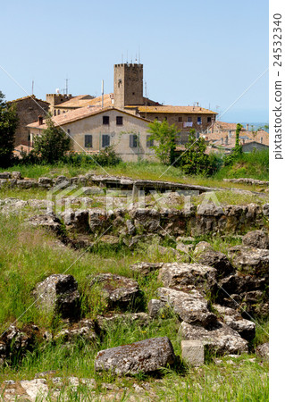 Etruscan remains in Volterra 24532340