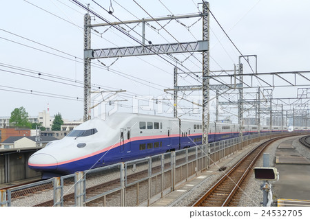 Tohoku Joetsu Shinkansen E4 system Yonohamacho station Tohoku Joetsu Shinkansen E4 system Yonohamacho station 24532705