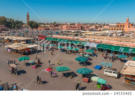 Main square of Marrakech Morocco 24533483
