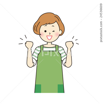 家庭主婦膽量姿勢 24536609