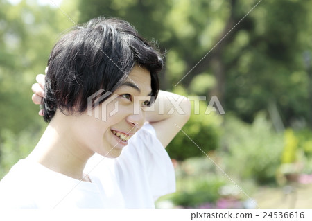 Young Men Smile 24536616