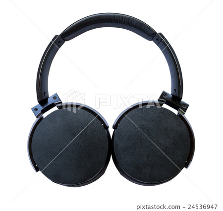 Bluetooth headset on isolated white with clipping 24536947