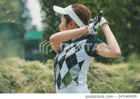 高爾夫 女生 女孩 24540409