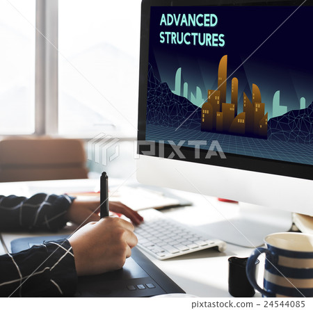 Advanced Structure Urban Modern Building Concept 24544085
