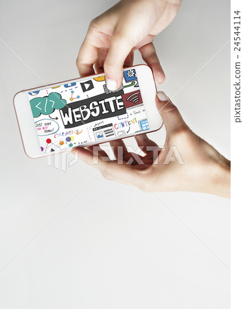Website Internet Homepage Browser HTML Concept Website Internet Homepage Browser HTML Concept 24544114