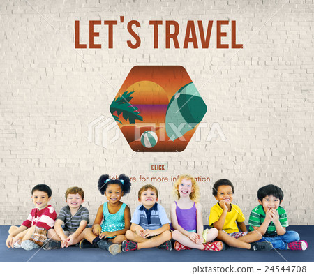 Summer Time Let's Travel Holiday Concept 24544708