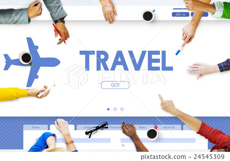 Travel Tour Vacation Holidays Transportation Concept Travel Tour Vacation Holidays Transportation Concept 24545309