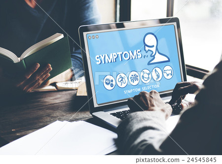 Symptoms Allergy Disorder Sickness Healthcare Concept Symptoms Allergy Disorder Sickness Healthcare Concept 24545845