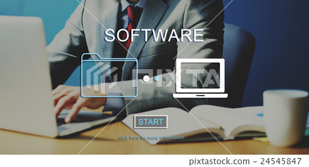 Software Sata Networking Digital Connection Concept Software Sata Networking Digital Connection Concept 24545847