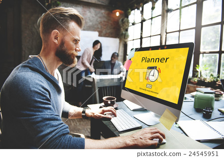 PLanner Schedule Notice Concept 24545951