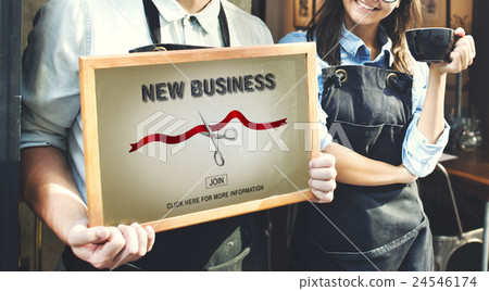 New Business Ribbon Cutting Celebration Event Concept New Business Ribbon Cutting Celebration Event Concept 24546174