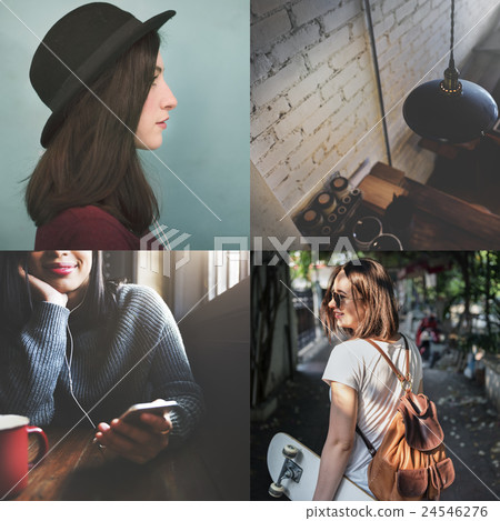 Collage Collection Various Diverse Concept 24546276