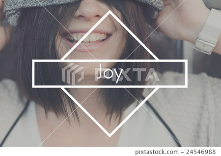 Joy Life Live Love Happiness Appreciate Satisfaction Concept 24546988