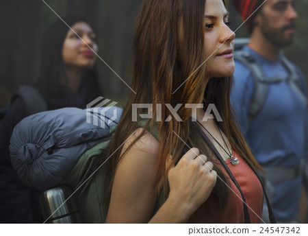 Trek Hiking Destination Experience Lifestyle Concept Trek Hiking Destination Experience Lifestyle Concept 24547342