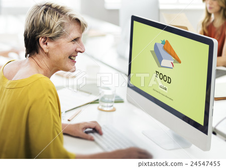 Food Plan Meal Cook Book Concept 24547455