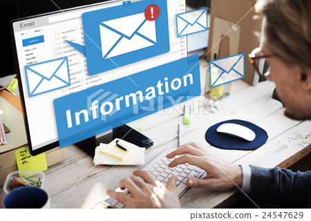 Data Information Email Connection Online Concept Data Information Email Connection Online Concept 24547629