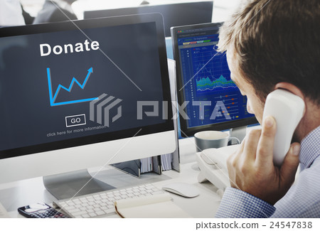 Donate Aid Give Help Offering Volunteer Charity Concept 24547838
