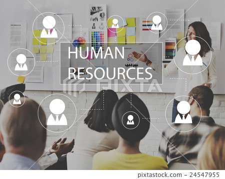 Human Resources Business Profession Graphic Concept 24547955