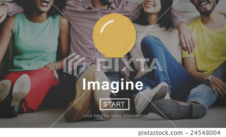 Imagine Ideas Creativity Thinking Vision Concept Imagine Ideas Creativity Thinking Vision Concept 24548004