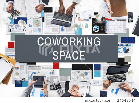 Coworking Space Community Start up Concept Coworking Space Community Start up Concept 24548514