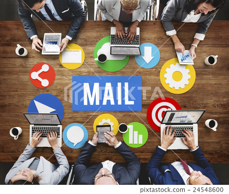 Mail Communication Message Conversation Concept Mail Communication Message Conversation Concept 24548600