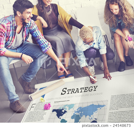 Strategy Motivation Operation Planning Process Concept 24548673