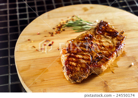 tasty steak with sauce tasty steak with sauce 24550174