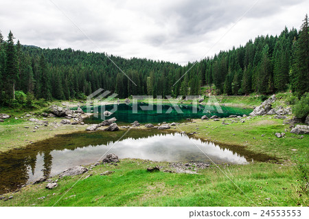 lake in the Alps lake in the Alps 24553553