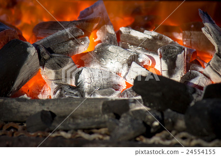 burning wood 24554155