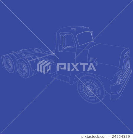 Truck Trailer line 24554529